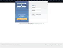 Tablet Screenshot of mydonorscape.com